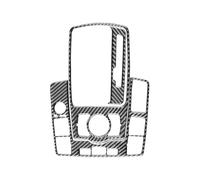 For Q7 2007-2015 Car Interior Auto Gear Shift Control Panel Decoration Sticker Cover Trim Frame Accessories Interior Decoration (Size 4 RHD)