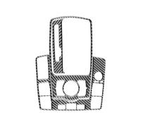 For Q7 2007-2015 Car Interior Auto Gear Shift Control Panel Decoration Sticker Cover Trim Frame Accessories Interior Decoration (Size 3 LHD)