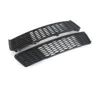 For Q7 2009-2015 Left Right Front Bumper Fog Light Grille Racing Grills Mesh Cover Trim Vent Kidney Car Bumper Radiator Grilles