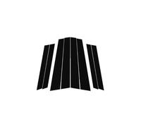 For Q7 4L 2006 2007 2008 2009 2010~2015,Window Trim Covers Center Film Column B C Pillar Posts Sticker Car Exterior Accessories,Black