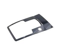 for Q7 4l Stainless Steel Interior Auto Car Trim Styling Multimedia Handrest Panel Decoration Covers Stickers Car Center Console Dashboard Sticker( Black)