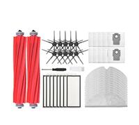 For Q7 Max Dust Bag Hepa Filter Parts Q7 Max+ / T8 Main Side Brush Mop Cloth Robot Vacuum Cleaner Accessories (Color : 47pcs)