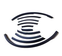 For Q7 RSQ7 For Sline SQ7 2006-2015 Wheel Arch Ferry Eyebrows Car Eyelids Fender Flares Strip Trims