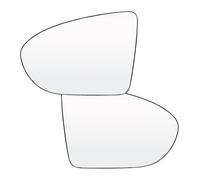 For Qashqai J10 2006 2007 2008 2009 2010 2011 2012 2013 Wing Car Rearview Heated Clear Side Mirror Glass Upper Wing Mirror Glass(Left and Right)