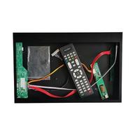 For QD15XL06 QD15XL09 TV Analog Driver Board+Matrix Metal Case VGA HDMI-Compatible AV USB 15" 1024 * 768 LVDS 30 Pin DIY Kit 1CCFL,Laptop Accessories(QD15XL09 and Case)