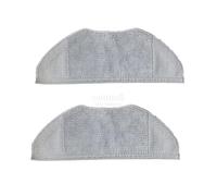 For Qihoo 360 S7 S5 Accessories Spare Parts Robot Vacuum Cleaner Replacement Mian Brush Washable Hepa Filter Rags Consumables Commendable (Color : 2PCS Mop Cloth)
