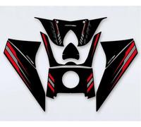 For QJMOTOR FORT 350 Motorcycle Tank Pad Protector Leather Frosting Sticker Decals Accessories