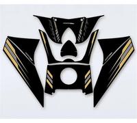 For QJMOTOR FORT 350 Motorcycle Tank Pad Protector Leather Frosting Sticker Decals Accessories