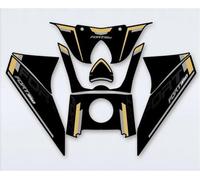 For QJMOTOR FORT 350 Motorcycle Tank Pad Protector Leather Frosting Sticker Decals Accessories