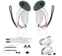 For Meta Quest3 VR Controller Handle Grip Cover Strap Hand Grip Sleeve Anti Drop