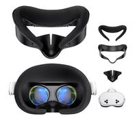 for Quest/Meta 3S Face Pad with Breathable Foam Face Pad Protective,Upgraded Facial Interface with Air-Circulation Design to Reduce Fogging,Detachable Nose Pad for Enhanced Comfort (Not for Quest 3)