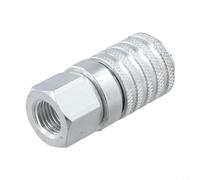 For Quick Coupling for PD242 Series Steel Test Connection Diagnostic Device 1/8 Inch Body 1/4 Inch - 18 NPTF Thread 2.12 Inch Length Aluminium Silver Direct Replacement Tool