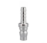for Quick Release Air Fitting PP20 for Hose Tools for Quick Release(PH20) | SP20 model, galvanized steel, quick connect, single pack, silver finish, industrial use