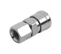 for Quick Release Air Fitting PP20 for Hose Tools for Quick Release(SF20) | SP20 model, galvanized steel, quick connect, single pack, silver finish, industrial use