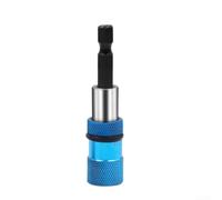 for Quick Release Bit Holder 1/4 Inch Hex Adjustable Depth for(Blue)