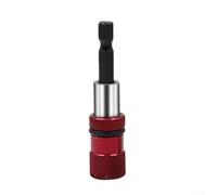 for Quick Release Bit Holder 1/4 Inch Hex Adjustable Depth for(Red)