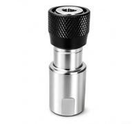 for Quick Release Drill Chuck Adapter 1/2 3/8 Inch Hex Self-Locking | Magnetic for Impact Driver, Cr-V Steel Bit Holder with 10mm/13mm Thread for Power Tools (13mm)