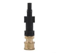 for Quick Release Hose Connector for Karcher Home Garden Washers(C) | Solid brass socket, nylon casing, fits for k2- for k7 models, no wrench needed, leak-free connection