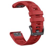 For QuickFit 26mm 22mm Two Tone Silicone Strap For Garmin Fenix E 8 7X 7 6 6X For Epix Pro Gen 2 51mm 47mm For Tactix Watch Band Accessories,red,For Quick Fit 22mm
