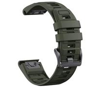 For QuickFit 26mm 22mm Two Tone Silicone Strap For Garmin Fenix E 8 7X 7 6 6X For Epix Pro Gen 2 51mm 47mm For Tactix Watch Band Accessories,army green,26mm,For Epix Pro 51mm