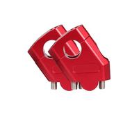 For R1200GS 28mm 22mm Motorcycle Handlebar Riser Bar Mount Handle Clamp Universal(RED,28mm)