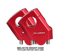 For R1200GS Motorcycle Handlebar Riser Bar Mount Handle Clamp Universal 28mm 22mm