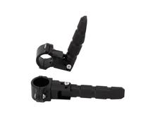 For R1200RS R1200RT R NineT 5 2014-2019 Motorcycle Highway Footrest 360 Rotatable Crash Bar Foot Pegs Rests FIXCOR(Black)