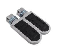 For R1200RT 2005 2006 2007 2008 2009 2010 2011 2012 2013 2014 2015 2016 2017 2018 Adjustable Motorcycle Footrest Rotatable Passenger Foot Pegs Rests Motorbike Footrests(Silver Whout Adapter)