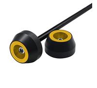 For R1200RT R 1200 RT 2005-2013 Motorcycle CNC Front Axle Fork Wheel Falling Protector Crash Sliders Cap Pad Kit Accessories Crash Bobbins(Gold)