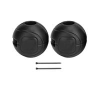 For R1250GS R1200GS ADV F850GS R1300GS F750GS 25mm Motorcycle Engine Guard Crash Bar Bumper Protector Decorative Block Motorcycle Engine Guards(B Black)