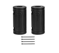 For R1250GS R1200GS ADV F850GS R1300GS F750GS 25mm Motorcycle Engine Guard Crash Bar Bumper Protector Decorative Block Motorcycle Engine Guards(A Black)