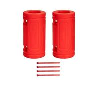 For R1250GS R1200GS ADV F850GS R1300GS F750GS 25mm Motorcycle Engine Guard Crash Bar Bumper Protector Decorative Block Motorcycle Engine Guards(A Red)