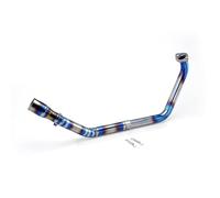 For R15 For V3 For MT15 For MT125 2017-2021 Motorcycle Full System Modified Middle Link Connecting Pipe Slip On Straight Exhaust Pipe(Style2)