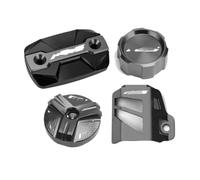 For R3 For YZF-R3 For YZFR3 2015-2024 Motorcycle Front Rear Brake Fluid Reservoir Cap Cylinder Guard Oil Filler Reservoir Cap(Color-4)