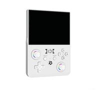 For R36MAX2 Portable Game Console, 4.5 Inch IPS Display, 18000+ Retro Library, 30 Emulators, Lightweight Travel for COMPANION(White)