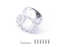 For Racing Car Hub Boss Kit Car Tuning Sport Steering Wheel Spacer Adapter 30mm 50mm CNC Aluminum YIJIAVSX(50MM-Silver)