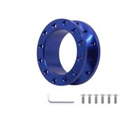 For Racing Car Hub Boss Kit Car Tuning Sport Steering Wheel Spacer Adapter 30mm 50mm CNC Aluminum YIJIAVSX(30MM-Blue)
