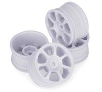 For Racing Wheel Tire For Tamiya MB01 MF01 XM01 SW01 1/10 1/12 Rc | Plastic For racing wheels rubber tires foam inserts deliver stable grip precise cornering on track. RC Tires Hub Wheel