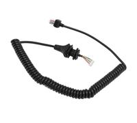 for Radio Mic Cable Core, Handheld Microphone Speaker Mic Cable for IC-3600 IC-F111 IC-F211 IC-F521 IC-F5028 IC-F6028H IC-2200H[Crystal Head 8 Pin Plug Flat Plug]