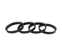 For Range For Rover Wheel Bore Center Spacer OD 74.1mm ID 72.6mm 72.6-65.1 Car Hub Centering Ring 4pcs