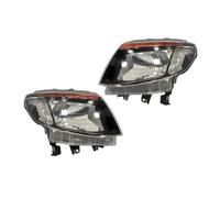 For Ranger 2012 2013 2014 2015 1pair Front Bumper Headlight Front Head Light Headlamp Front Headlights Assembly(Black)