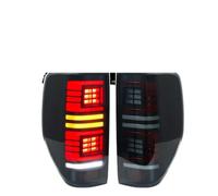 For Ranger 2012-2021 For T6 For T7 LED Tail Lights Start-up Animation Sequential Turn Signal Rear Lamps Assembly Tail Lights Lamps Assembly