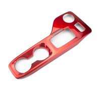 For Ranger XL XLS XLT 2023 Car Center Console Gear Shift Panel Cover Interior Decorative Protection Accessories Interior Decoration(Left drive/Red)