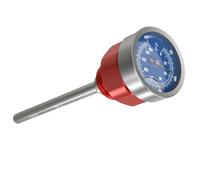 For Raptor 700 700R 2006-2024 For SE 2010-2024 For YFZ450 Motorcycle Oil Dipstick W/Temperature Gauge For ATV Level Dipsticks(Red)