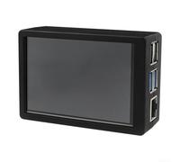 for Raspberry Pi Display, 3 5 inch with Active Cooler and Case, 480x320 Resolution Supporting 60 FPS, Compatible with, Ubuntu, Kali, and Systems