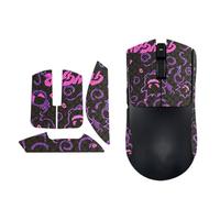 For Razer Viper V4 Pro 2026 Wireless Mouse Anti-Slip Grip Tape Resistant Stickers, Easy Peel-Off Design with No Residue (Half-black-and-purple gengar)