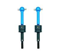 For RC Car CVD Metal Universal Drive Shaft for 1/10 Tamiya TT-01 TT01 TT-02 TT02 TA04 53792 RC Car Upgrade Parts(Blue 2pcs)