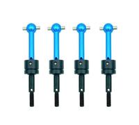 For RC Car CVD Metal Universal Drive Shaft for 1/10 Tamiya TT-01 TT01 TT-02 TT02 TA04 53792 RC Car Upgrade Parts(Blue 4pcs)