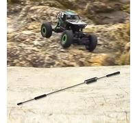 For RC Signal Antenna Decoration Made from Metal Compatible with For TRX4 and For Defender Models Designed to Upgrade Remote Control Cars (Long)