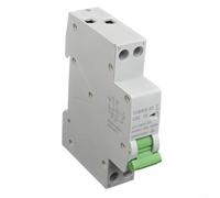 For RCBO 6KA 18mm 10mA Leakage Circuit Breaker for 1P+N with Over Current Protection and Fire Resistant Plastic Components for Enhanced Safety (32A)